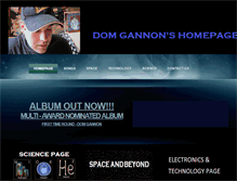 Tablet Screenshot of domgannon.com